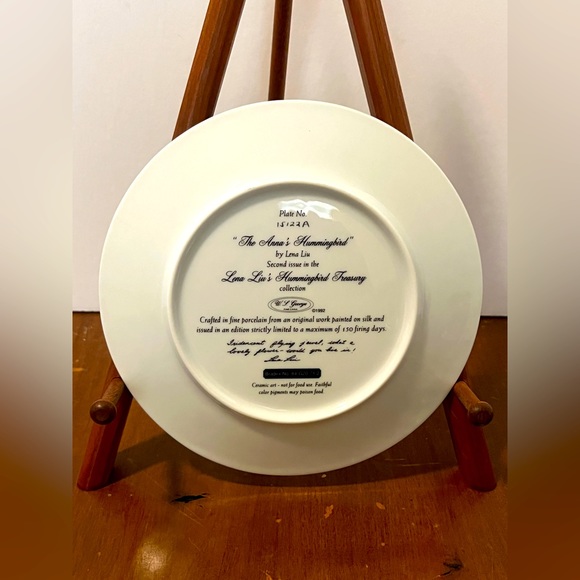 VTG W. L. George Multicolor Allen's Hummingbird Treasury Signed And Numbered - Picture 4 of 5